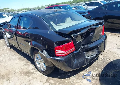 2010 Dodge Avenger R/T из США, поврежденный, VIN 1B3CC5FB8AN146291